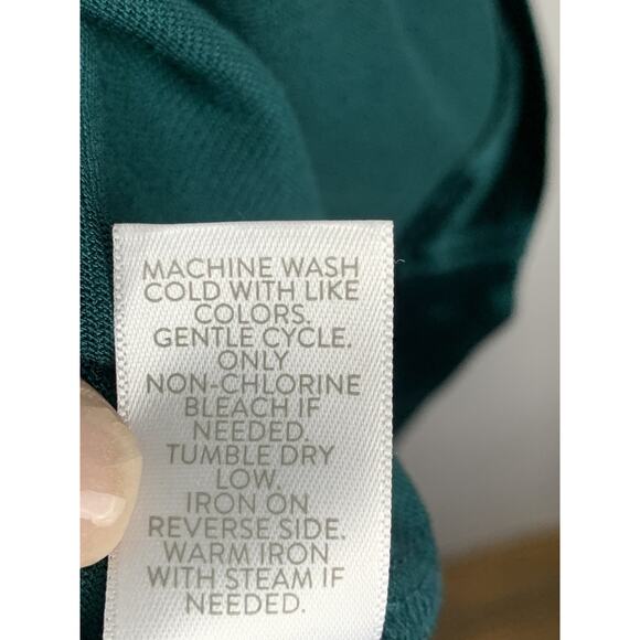 J Jill Dress Womens XL Velvet Short Sleeve Holiday Party Cocktail Evening NWT - Picture 8 of 8